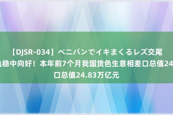 【DJSR-034】ペニバンでイキまくるレズ交尾 2 外贸保执稳中向好！本年前7个月我国货色生意相差口总值24.83万亿元