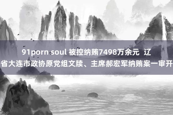 91porn soul 被控纳贿7498万余元  辽宁省大连市政协原党组文牍、主席郝宏军纳贿案一审开庭